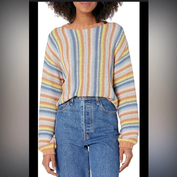 Billabong Seeing Double Relaxed Fit Crewneck Sweater size small - Picture 8 of 8